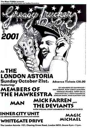 greasy truckers party 2001 poster