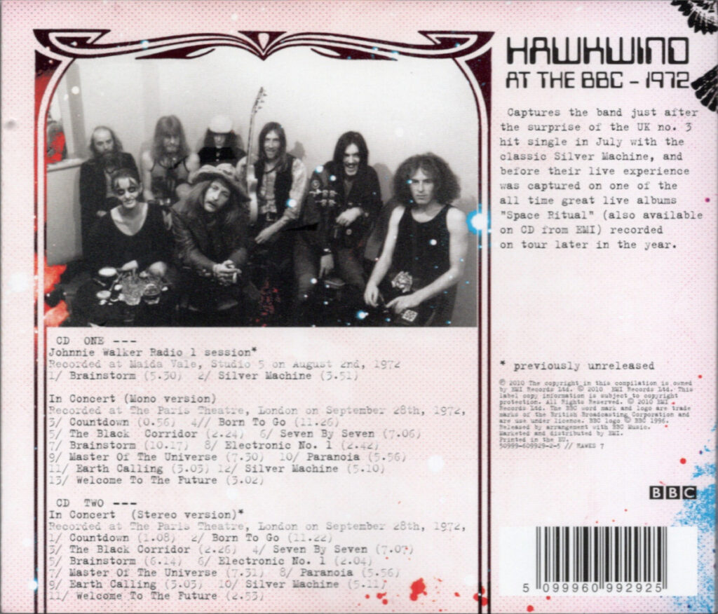 Hawkwind-At The BBC -1972